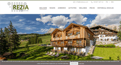 Desktop Screenshot of hotelrezia.com